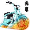 QEASET MB001 Gas Powered Mini Dirt Bike 99CC for Teens and Adults, 25MPH Off Road Motorcycle, Weight Support Up to 200 LBS - Black
