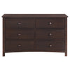 Oxford Baby Universal 6-Drawer Dresser, Snow White