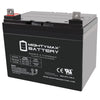 12V 35Ah Pride Mobility BATLIQ1017 AGM U1 Replacement Battery