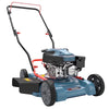 SENIX Gas Lawn mower, 18in Cutting Blade / 19in Cutting Deck, 144cc 4-Cycle Engine Push Mower with Side Discharge