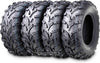 Wanda ATV/UTV Tires 25x8-12 Front & 25x10-12 Rear /6PR P373, Set 4