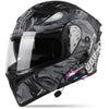 Bluetooth Modular Motorcycle Helmets for Adults Motorbike DOT Approved, Full Face Flip up Anti-Fog Helmet Built-in Dual Speaker with Microphone for Men and Women