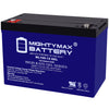 ML35-12 GEL - 12 Volt 35 AH, GEL Type, Internal Thread (INT) Terminal, Rechargeable AGM Battery