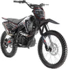 NEW Apollo AGB 36 Adults Youth 250cc DB36 Dirt Bike Pit Bike Gas Dirt Bike Manual Clutch 5 Speed Gas Motorcycle - Sporty Black color