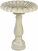 Solid Rock Stoneworks Daisy Birdbath 2pc 25" Tall x 19" Diameter Desert Sand Color