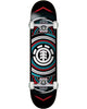 Element Hatched Red Blue Complete Skateboard - Assorted - 7.75