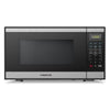 Farberware Countertop Microwave Ov 1100 Watts, 2.2 cu ft - Smart Sensor With LED Lighting and Child Lock - Perfect for Apartments and Dorms - Easy Clean Black Interior, Stainless Steel