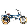 Addmotor M-360II Semi-Recumbent Electric Trike, 85MI, Fat Tire 3 Wheel Electric Bike for Adults, 750W 48V 20Ah Electric Tricycle for Seniors, 20" Electric Trike with Speed Differential, Green