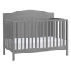 Oxford Baby North Bay 4-in-1 Convertible Crib, Snow White, GREENGUARD Gold Certified, Wooden Crib