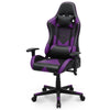 Magshion Ergonomic Gaming Chair, Comfortable Gaming Chair, Computer Chair Leather Desk Chair Adjustable Swivel Gaming Office Chair, Blue