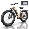 Gocio Electric Bike for Adults, 26" Fat Tire E-Mountain Bike, 1350W Peak Motor 48V 15Ah Battery, 22MPH 7-Speed Ebike for off Road, UL 2849
