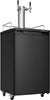 Edgestar Kc2000twin 20" Wide Dual Tap Kegerator For Full Size Kegs - Black