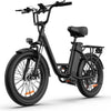 Electric Bike for Adults, 745W Peak Motor Ebike, 48V 13Ah Removable Battery, 20MPH,80 Miles Max, 20" Fat Tire Electric Bicycle with Colorful Display, All-Terrain E-Bike for Adults and Teens