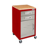 Seville Classics ULTRAHD? 2-Drawer Rolling Steel File Cabinet, Granite Gray