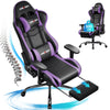 JONPONY Big and Tall 500LBS Gaming Chair, Ergonomic Design, Gamer Chair PU Leather with Footrest and Lumbar Support, High Back Office Chair Support 8 Hours Long Sitting, Computer Chair,Red