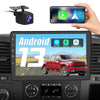 Awesafe Car Radio Stereo 2+32GB for Chevy Chevrolet Silverado 2007-2013 Tahoe Equinox GMC Sierra Yukon with Wireless CarPlay,Android Auto,DSP,Bluetooth,WiFi,SWC Back Camera