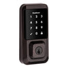 Kwikset Halo Touchscreen Wi-Fi Smart Deadbolt Hardware Lock with Smartkey Satin Nickel