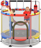 OLAKIDS 55" Trampoline for Kids Enclosure Net Heavy Duty for Boys Girls Outdoor Indoor