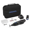 Dremel 8260 12VLi-Ion Variable Speed Cordless Smart Rotary Tool with Brushless Motor, 5 accessories, 3Ah Battery, Charger, Tool Bag