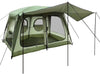 4-6 Person Camping Tent Waterproof, Ventilated Cabin Tents for Camping with Double Door