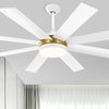 Dextrus 60 inch Modern LED Outdoor/ Indoor Ceiling Fan with Remote Control