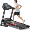 15% Auto Incline Treadmill for Home and Office, Portable Foldable Treadmills with 300 Lbs Weight Capacity, 4.0HP Quiet Walking Pad Treadmill, Pulse Monitor, BMI Detector, 50"x18"