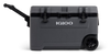 Igloo 72 QT Overland Ice Chest Cooler with Wheels, Gray