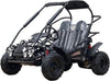 TRAILMASTER Mid XRX/R - Deluxe Go Kart Buggy with Reverse, Full roll cage and Safety Harness, Ages 10 and up, 196 CC Electric Start. with Assembled Version Now! (Pre-Assembled, Black)