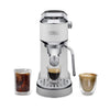 De’Longhi Dedica Duo Espresso Machine, Compact Size with Built in Frother for Latte Art, Brew Espresso, Cold Brew, Lattes & More, Stainless Steel