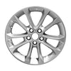 Remanufactured Painted Sparkle Silver Aluminum Wheel 17 x 7.5 fits 2019-2020 Ford Fusion