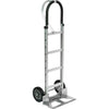 Aluminum Hand Truck Loop Handle, Mold-On Rubber Wheels