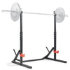 Sunny Health & Fitness Adjustable Bench Press Squat & Weight Rack, Shoulder Press, Incline Bench Lift, Dumbbell Rows, Deadlifts - SF-XF922011