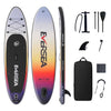 MSEASFREE 10' Inflatable Stand up Paddle Board,with Premium SUP Paddle Board Accessories,Non-Slip Comfort Deck for Youth & Adults