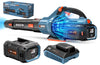SENIX X6 60V Max* Brushless Cordless Leaf Blower with 4.0 Ah Battery and Charger, Variable Speed Up to 810CFM 170MPH, BLAX6-M1
