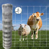 Farm Fence, 4ft x 164ft Galvanized Wire Fencing, Cattle Fence, Deer Fence, Heavy Zinc Coating Farm Fence Used to Hog Goat Fencing for Yard Garden and Field