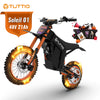 TUTTIO Soleil01 Electric Dirt Bike for Adults,2000W Motor,48V 21Ah Battery, 200N.m High Torque,Max 37Mph,All Terrain Motorized Dirt Bikes