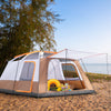 Zimtown 10 Person Tent Large Multi Room Tent for Family Camping Cabin Huge Tent with Carry Bag