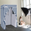 EAGLE PEAK Flex Compact 4x4 Pop-up Canopy Privacy Dressing Room,Blue