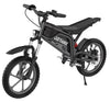 GOTRAX Fitz16 Electric Dirt Bike for Kids Ages 8+,350W Motor, 16" Off-Road Tires, Dual Suspension, 15.5 MPH, 16-Mile Range, LED Headlight,Black