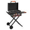 Blackstone On-the-Go 2-Burner 22�� Propane Omnivore Griddle with Flexfold Legs