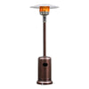 Costway 50000 BTU Propane Patio Heater Standing Steel with Wheels Grey