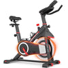ANCHEER Exercise Bike for Home,Heavy Duty Indoor Stationary Bike with Comfortable Seat Cushion,300lbs Max Weight Capacity,Home Gym Cardio Workout Equipment