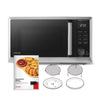 TOSHIBA 7-in-1 Countertop Microwave Oven Air Fryer Combo, Inverter, Convection, Broil, Speedy Combi, Even Defrost, Humidity Sensor, Mute Function, 27 Auto Menu&47 Recipes, 1.0 cu.ft/30QT, 1000W