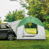 SUV Camping Tent , 2000mm Waterproof Truck with 3 Doors and Mesh Window, Car Camping Tailgate Tent  for 5-6 Person Camping, Outdoor Travel, Mountaineering, Fishing, Wild Survival, Blue