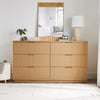 Better Homes and Gardens Lillian 6 Drawer Dresser, White