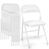 Harigal Padded Folding Chair (4 Pack), Black