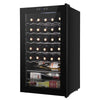 Ktaxon 18 Bottle Compressor Wine Cooler Freestanding Wine Fridge, Fast Cooling, Low Noise