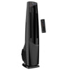 Lasko 38" Duo Comfort High Velocity Fan and Electric Ceramic Space Heater, Remote, Black, FHV801