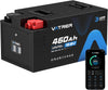 VATRER POWER 12V 100AH Low Temp Cutoff LiFePO4 Deep Cycle Battery with 1280W, Built-in 100A BMS, 5000+ Cycles Rechargeable Lithium Battery, Perfect for RV/Camper, Marine, Solar.