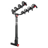 Allen Sports Locking 4-Bicycle Hitch Rack, Fits 2" Receiver Hitch, 140 lbs. Capacity, Black
